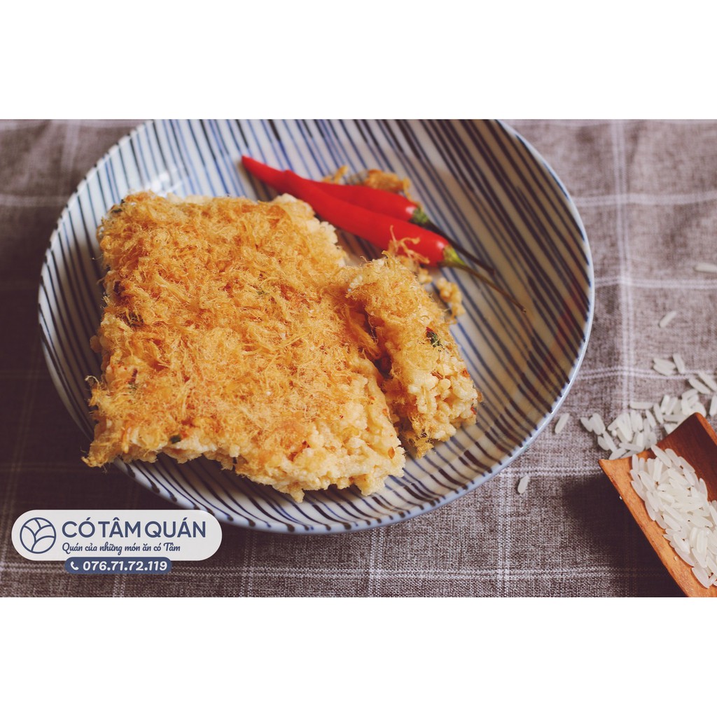 [Mã 77FMCGSALE1 giảm 10% đơn 250K] CƠM CHÁY CHÀ BÔNG - CÓ TÂM QUÁN | BigBuy360 - bigbuy360.vn