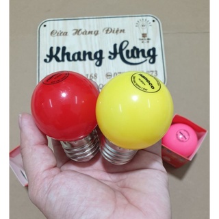 Bóng đèn trái chanh led bulb e27 trang trí 1.5w đủ màu nanoco