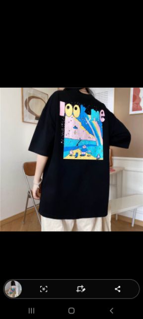 Áo Thun Tay lỡ Unisex Look Me