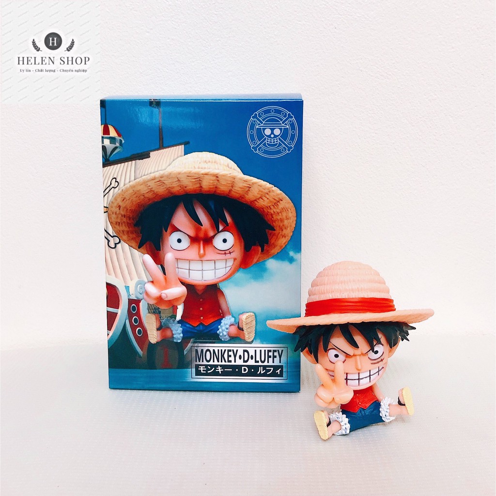 Mô hình Zoro, Jimbei, Chopper, Sanji, Robin, Nami, Ace, Sabo, Luffy, Brook  One Piece mini