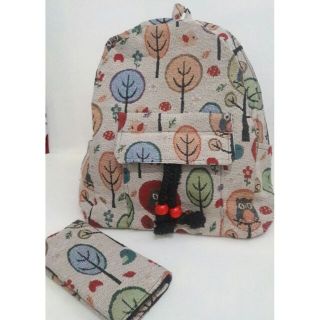 Combo túi bali Nữ và bóp ví thổ cẩm mềm mại tặng bạn gái nhân ngày 8-3, sinh nhật, 20-10 (size to).