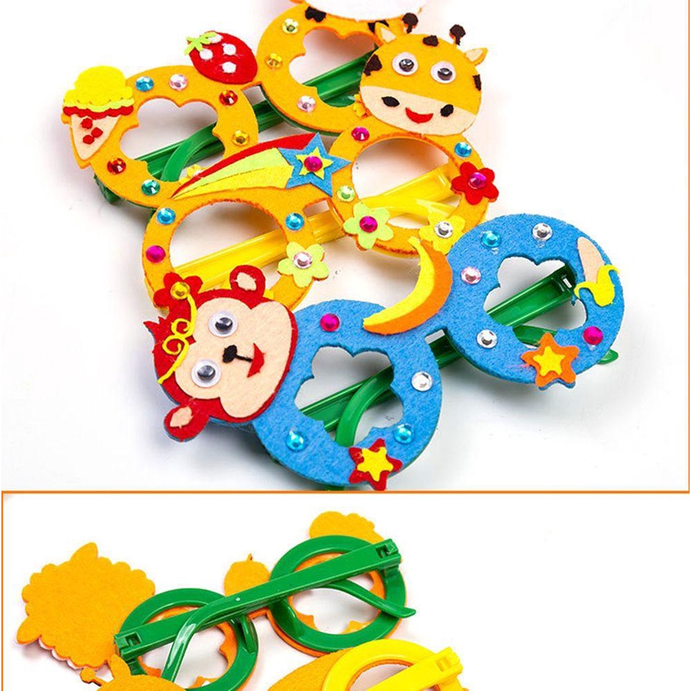 SUSANS Mắt Kính Eva DIY Hình Thú Dễ Thương Cho Bé