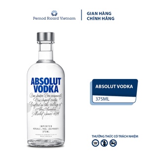 Rượu absolut vodka nồng độ alc 40.0% 375ml vodka không kèm hộp - ảnh sản phẩm 1