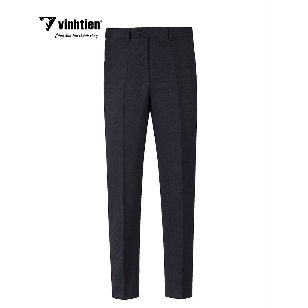 Quần Tây Nam 0ly Classic Form Thường Vĩnh Tiến 369 - Màu Đen Trơn