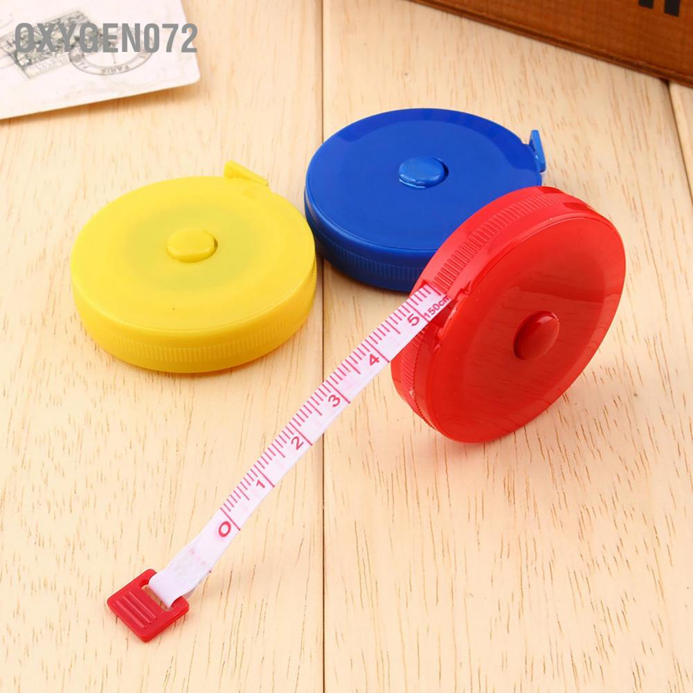 Oxygen072 Hot Retractable 1.5M Sewing Tailor Cloth Soft Flat Tape Body Measure Ruler