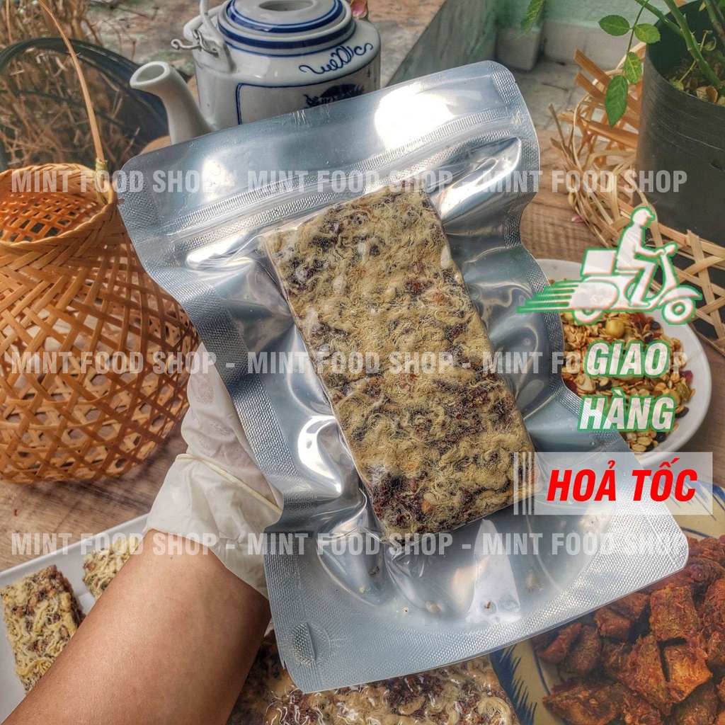 Thanh Gạo Lứt Ngũ Cốc Chà Bông Túi 100Gr - Thanh Gạo Lứt Chà Bông Mix Hạt Dinh Dưỡng