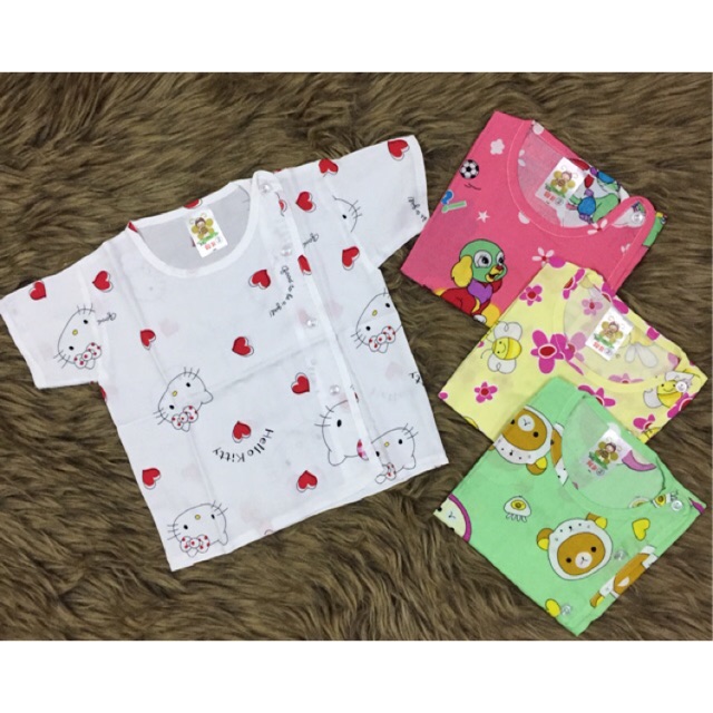 Áo tole sơ sinh tay ngắn