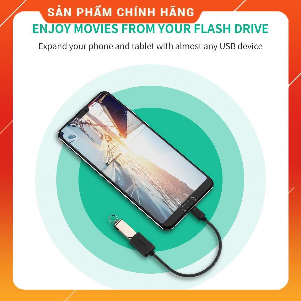 Cáp OTG USB Type C sang USB 3.0 Ugreen 30701 dailyphukien
