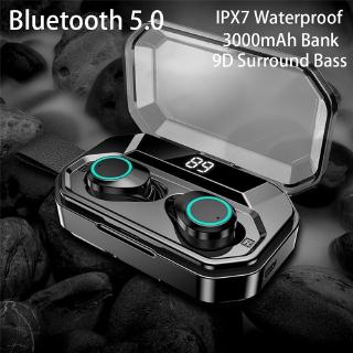 Tai nghe không dây x6 pro bluetooth 5.0 chống nước 3000mah
