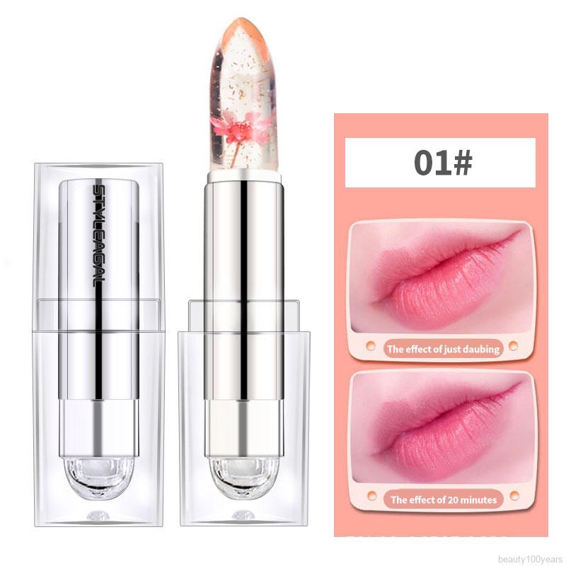 Son thạch có hoa khô giúp dưỡng ẩm và đổi màu theo nhiệt độ độc đáo | BigBuy360 - bigbuy360.vn