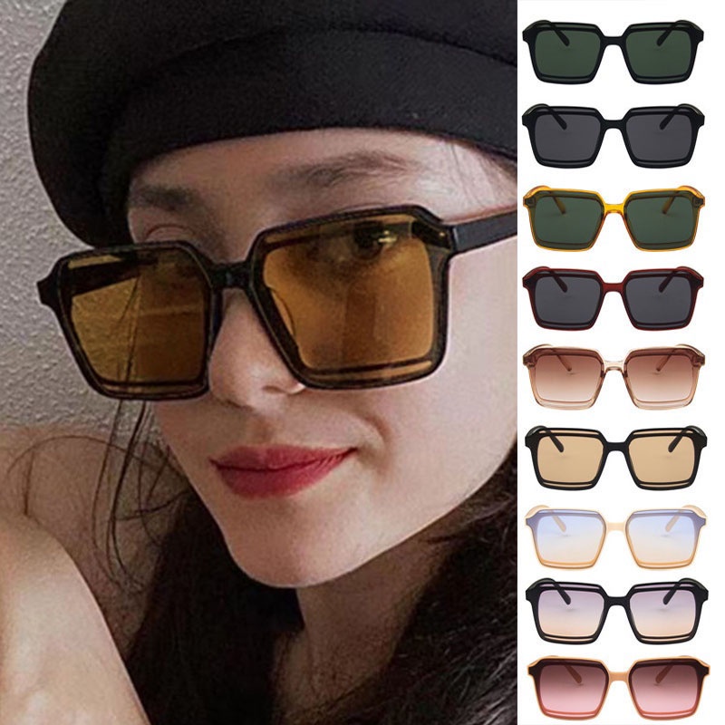 Kính mát gọng vuông thời trang Hàn Quốc cao cấp