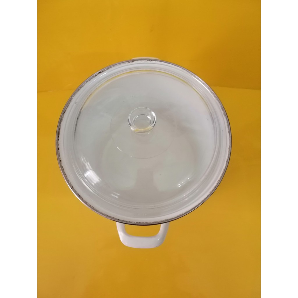 Nồi men nội địa Nhật, size 25cm, cao 23cm (mã 11), Dùng được bếp từ