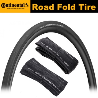 Lốp xe đạp đi đường trường có thể gấp gọn continental ultra sport iii sport race 700*23 / 25c 28c / grand sport race