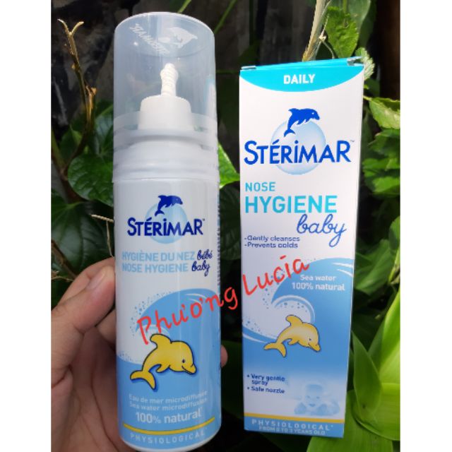 Xịt mũi cá heo Pháp cho bé