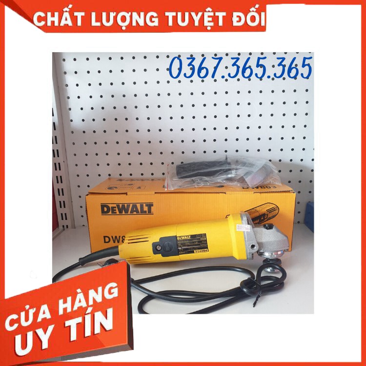 Máy cắt tay, máy mài tay DEWALT 800W . đạt tiêu chuẩn châu âu chuyên dung