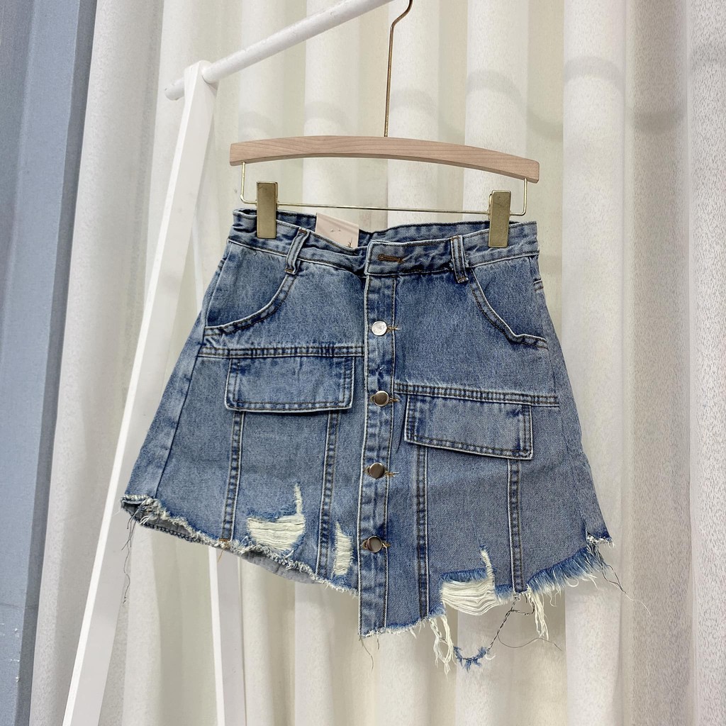 Quần sooc jeans giả váy mã 747 ( kèm ảnh thật, video ) | BigBuy360 - bigbuy360.vn