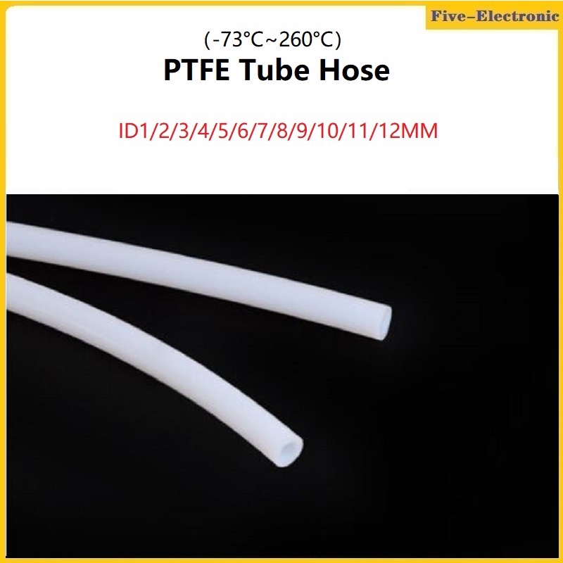 Ống Nhựa ptfe 1M  f46 teflon Nhiều Phần Ống Cho Máy In 3d 600v / 260°Phụ Kiện Chuyên Dụng Cho Xe Hơi