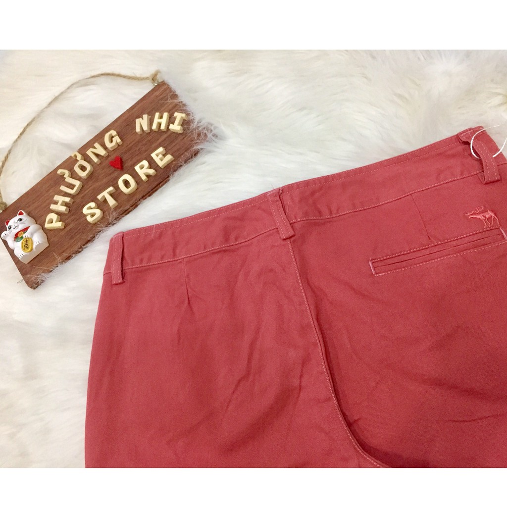 Quần Dài Kaki Thun Màu Xanh Đen / Quần Dài Nữ Trơn Basic