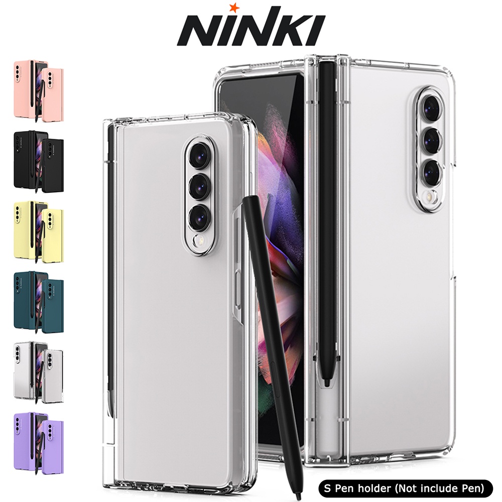 Ninki Ốp Z Fold 4/Z Fold 3 Điện Thoại Chống Sốc Bảo Vệ Màn Hình Và Bút Cảm Ứng Cho Samsung Galaxy Z Fold 4 5G 2022/Z Fold 3 5G 2021