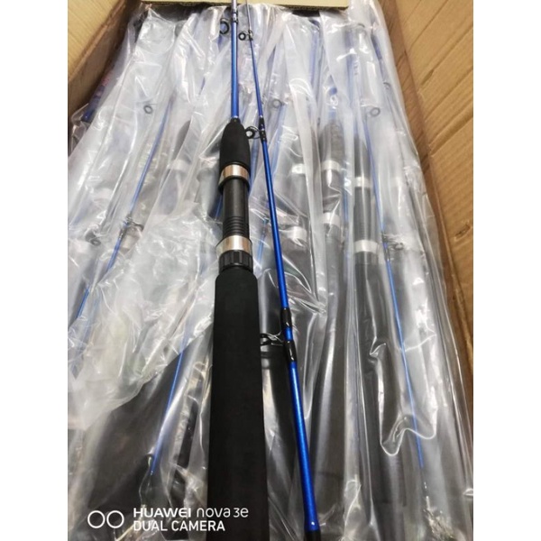 Cần shimano 2 khúc đặc bạo lực tải cá 7-12kg ,,