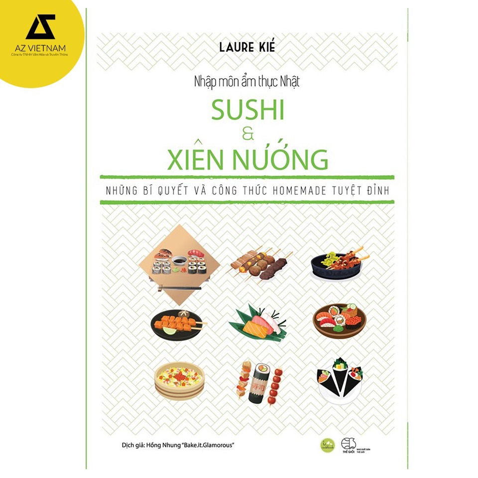 Sách - Sushi và Xiên nướng