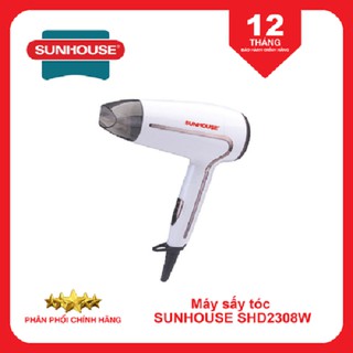 Máy sấy tóc SUNHOUSE SHD2308W - Công suất 1500W, Bảo hành 12 Tháng