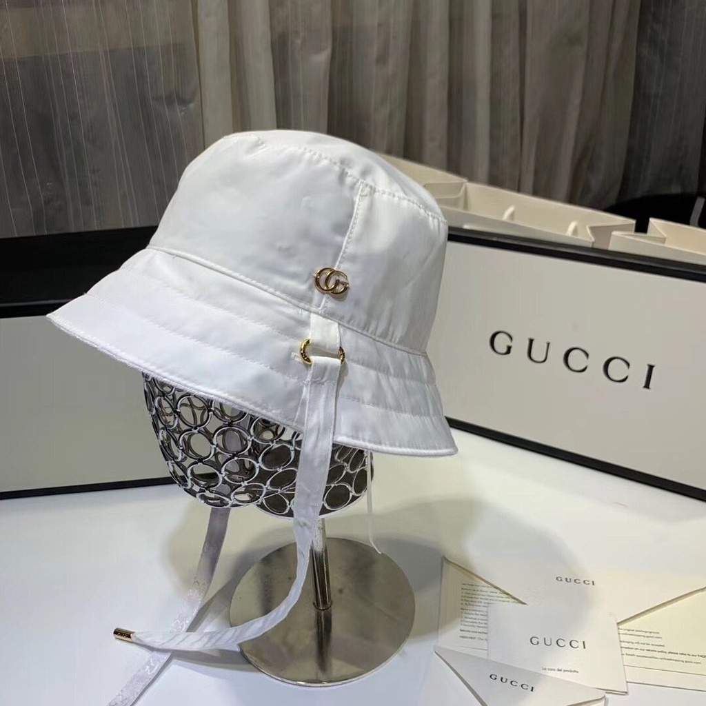 Mũ Bucket Gucci Chống Nắng In Chữ Thời Trang Cá Tính Cho Nam Nữ