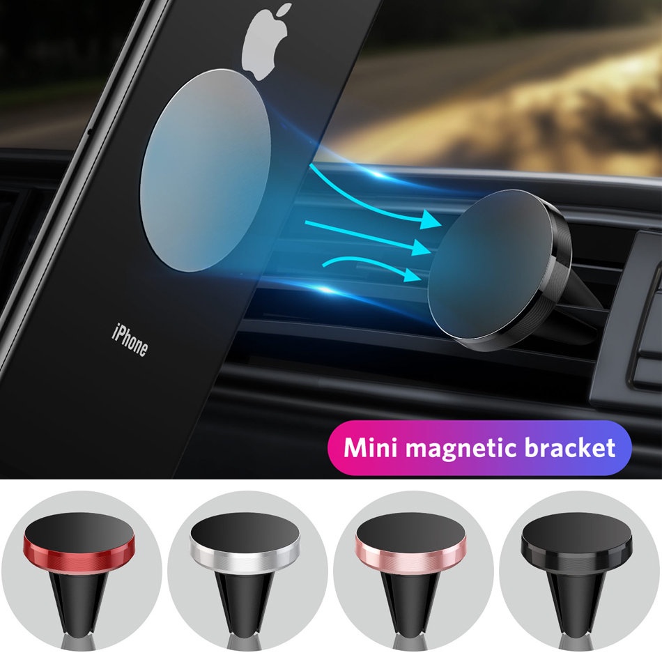 Giá Đỡ Điện Thoại Từ Tính Gắn Lỗ Thông Gió Xe Hơi Cho Redmi Xiaomi Huawei in GPS