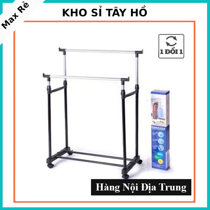 Giá phơi đồ gia đình có bánh xe ⚡ Giá phơi quần áo đa năng có thể thay đổi độ cao tiện lợi