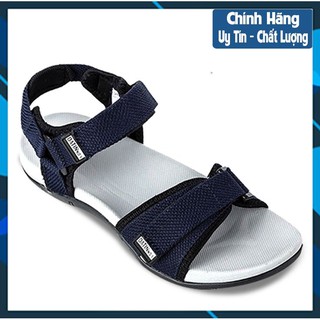 Giày Sandal Nam Quai Ngang DATINNOS (BẢO HÀNH CHÍNH HÃNG 12 THÁNG), SDDN01104 đen rêu xanh xám