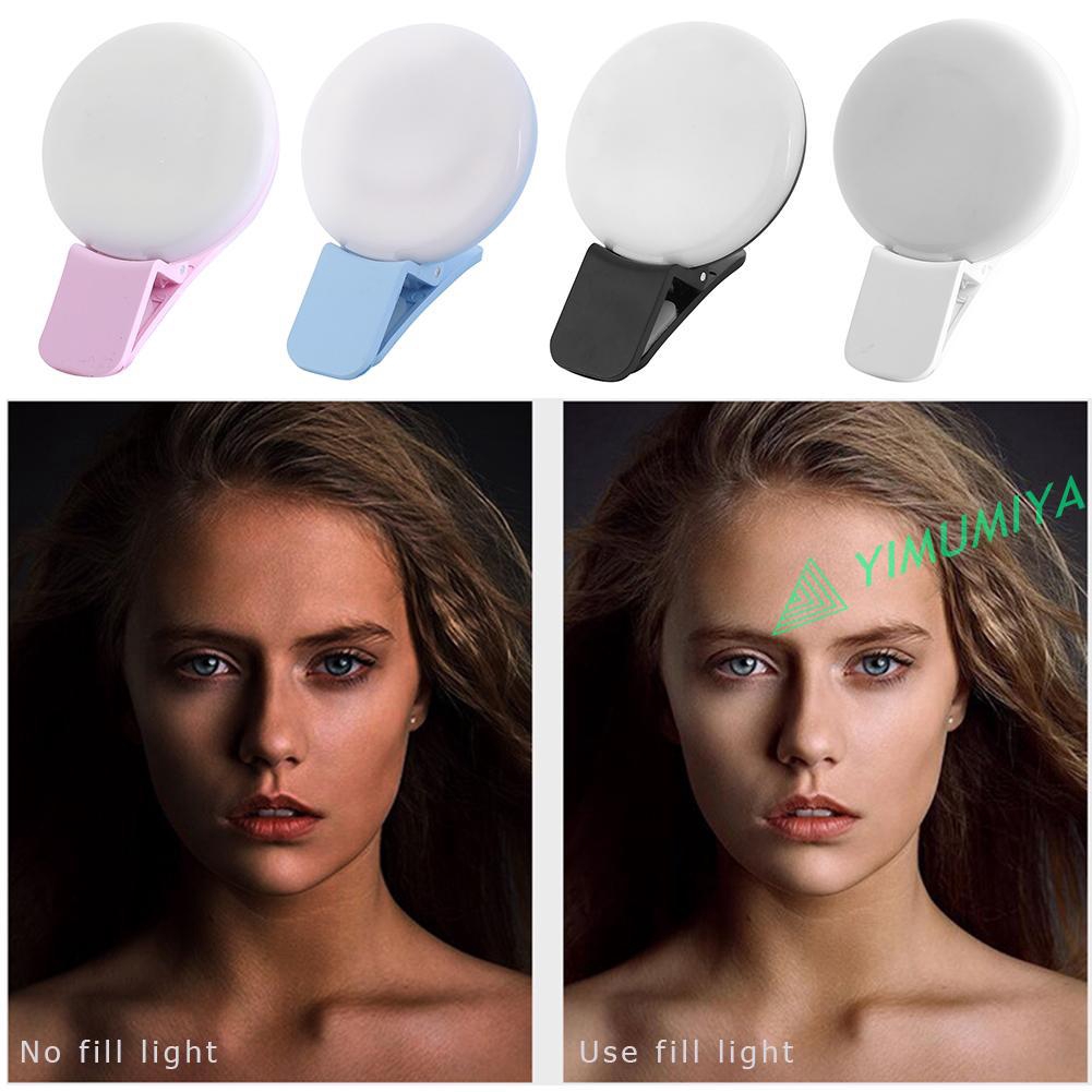 Đèn Led Mini Hỗ Trợ Chụp Ảnh Selfie