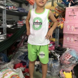 Bộ bé trai mặc nhà cocola