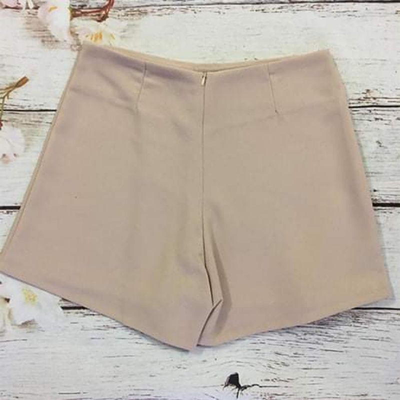 Chân váy chữ A vạt lệch phối cạp | BigBuy360 - bigbuy360.vn