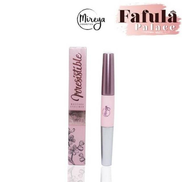 (hàng Mới Về) Bộ Mascara Và Bút Kẻ Mắt Mireya Chống Thấm Nước