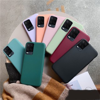 Ốp Điện Thoại TPU Mềm Mỏng Màu Kẹo Cho Oppo A54 4G A16 A74 2021