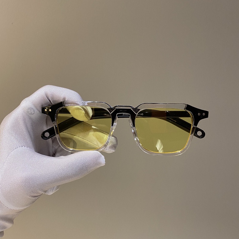 Kính Mát Tròng Vuông Phong Cách Âu Mỹ Thời Trang Cho Nữ