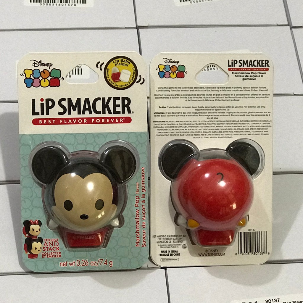 Son dưỡng Lip Smacker Disney hình chuột Mickey (có sẵn)