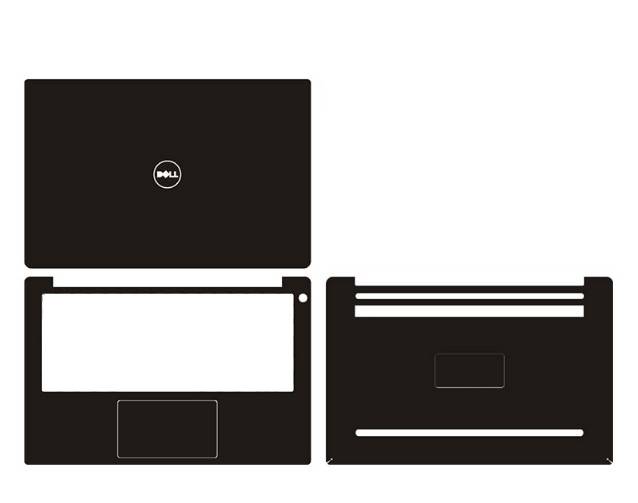 Miếng Dán Carbon Cho Laptop 2015-2016 Dell Xps 13 9343 / Xps 13 9350 / Xps 13 9360 13.3 "