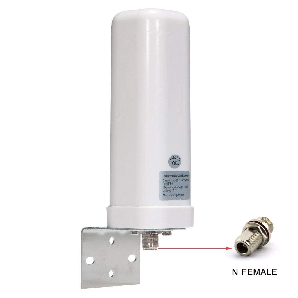 Ăng-ten ngoài trời kết nối modem 3G 4G CRC9/TS9/SMA có cáp dài 5m | BigBuy360 - bigbuy360.vn