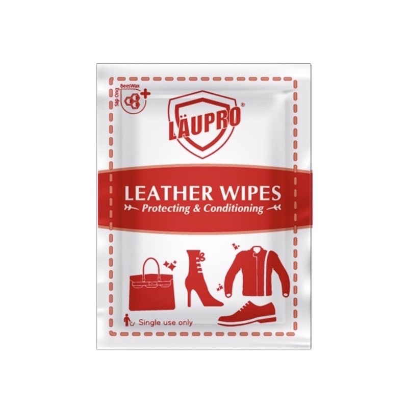Khăn lau đồ da LAUPRO, vệ sinh áo giày dép, balo