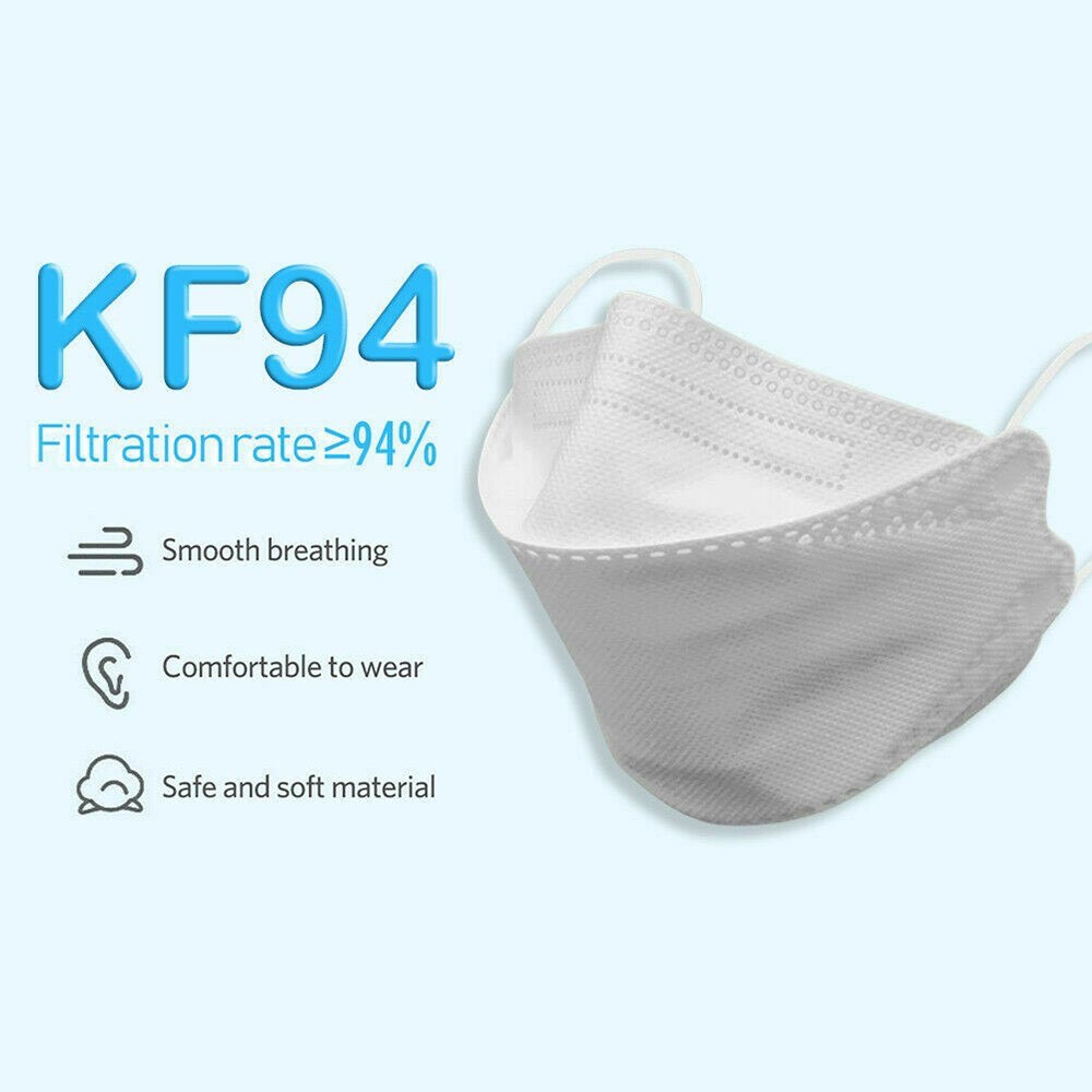 Khẩu Trang KF94 Chống Bụi Siêu Mịn (Hàng sẵn) 1 túi 10c