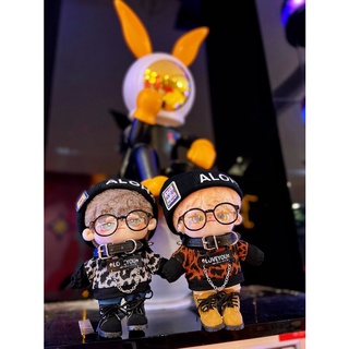 Bộ đồ hoạ tiết thời trang cho bé doll 20cm