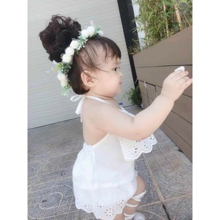 tóc natra cho bé💄freeship 50k💄 tóc mái và búi cho bé gắn liền