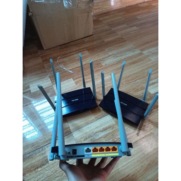 Bộ phát wifi tp link WDR6300 4 râu Xuyên Tường Tốt AC1200 - 2 Băng tần 2.4GHZ và 5GHZ