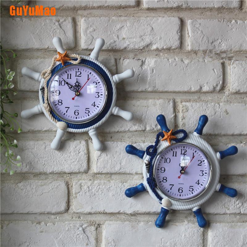 Phụ Kiện Trang Trí Nhà Ở Hình Bánh Lái Tàu Hải Phong Cách Địa Trung Hải Độc Đáo