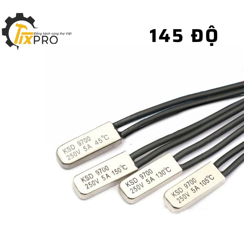 Rơ le nhiệt KSD9700 145 độ 5A 250V