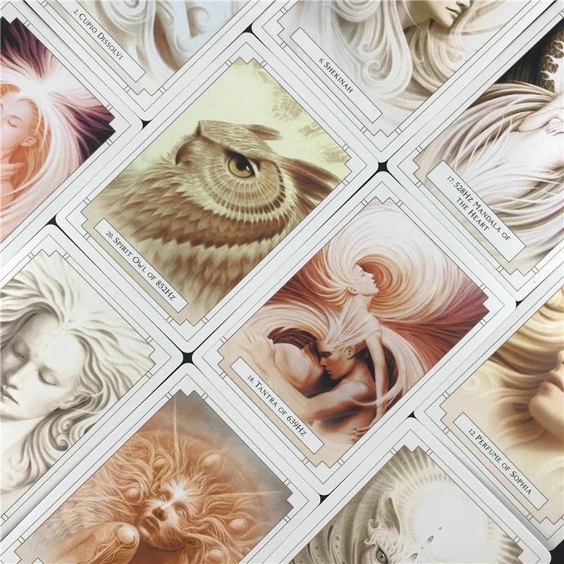Tarot Cards White Light Oracle Games Guidance Divination