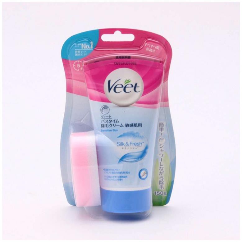 Kem TẨY LÔNG Veet Nhật Bản 150g cho da nhạy cảm . | BigBuy360 - bigbuy360.vn