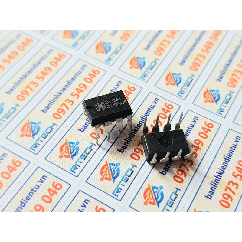 IC nguồn QW3858 3858 kiểu chân cắm DIP-8