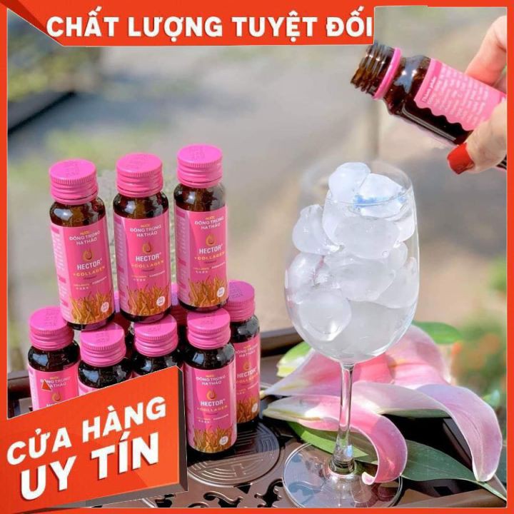 NƯỚC ĐÔNG TRÙNG HẠ THẢO HECTOR COLLAGEN 💖💖💖SIÊU ƯU ĐÃI 💖💖💖giúp trẻ hóa da và tóc, giúp da tặng đàn hồi và mềm mịn hơn